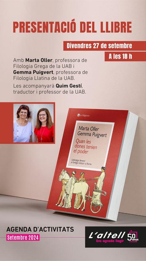 EN VIU I EN DIRECTE... amb Marta Oller i Gemma Puigvert - Llibreria Online de Banyoles | Comprar llibres en català i castellà online