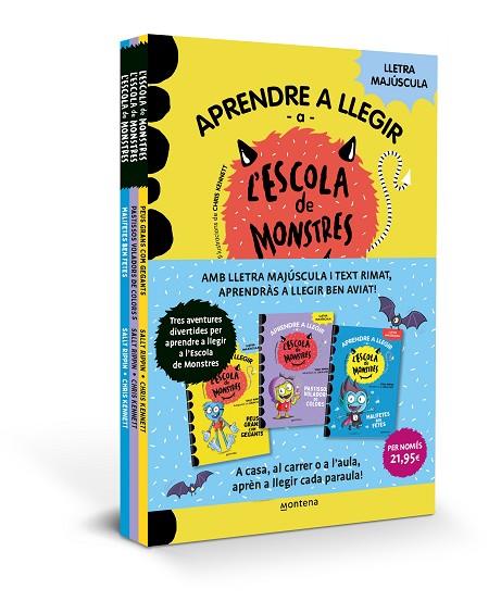 APRENDRE A LLEGIR A L'ESCOLA DE MONSTRES - PACK AMB ELS LLIBRES 4, 5 I 6 | 9788410298675 | RIPPIN, SALLY | Llibreria Online de Banyoles | Comprar llibres en català i castellà online