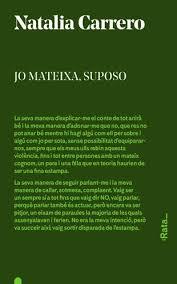 JO MATEIXA, SUPOSO | 9788494489105 | CARRERO, NATÀLIA | Llibreria Online de Banyoles | Comprar llibres en català i castellà online