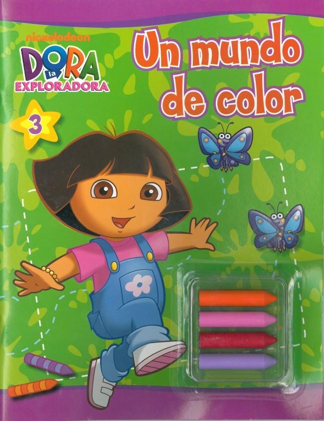 DORA EXPLORADORA. UN MUNDO DE COLOR (QUADERN PINTAR) | 9788401902642 | AA.VV | Llibreria Online de Banyoles | Comprar llibres en català i castellà online