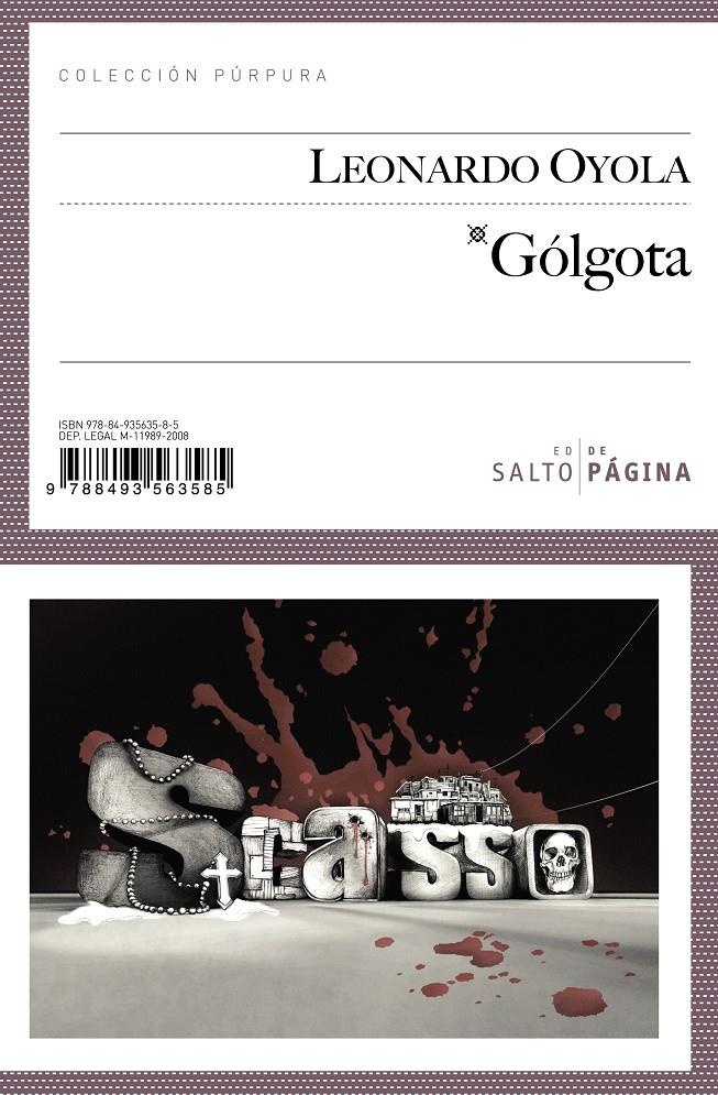 GOLGOTA | 9788493563585 | OYOLA, LEONARDO | Llibreria Online de Banyoles | Comprar llibres en català i castellà online