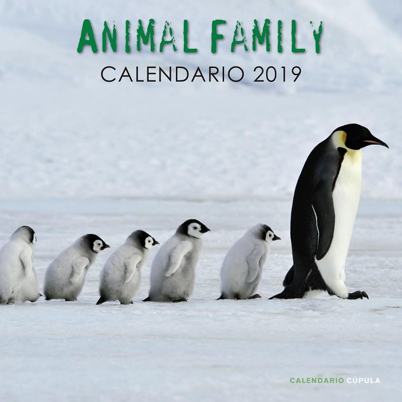 CALENDARIO ANIMAL FAMILY 2019 | 9788448024703 | AA. VV. | Llibreria Online de Banyoles | Comprar llibres en català i castellà online