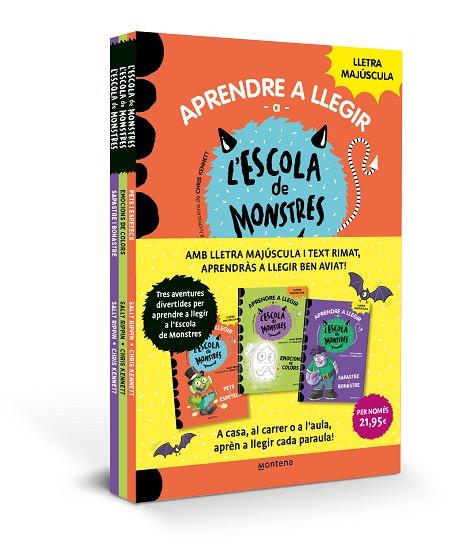 APRENDRE A LLEGIR A L'ESCOLA DE MONSTRES - PACK AMB ELS LLIBRES 7, 8 I 9 | 9788410298699 | RIPPIN, SALLY | Llibreria Online de Banyoles | Comprar llibres en català i castellà online