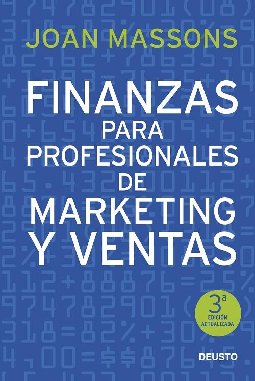 FINANZAS PARA PROFESIONALES DE MARKETING Y VENTAS | 9788423422395 | MASSONS, JOAN | Llibreria Online de Banyoles | Comprar llibres en català i castellà online