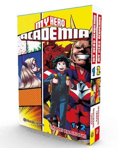 MY HERO ACADEMIA 1+2 | 9788416767502 | KOHEI HORIKOSHI | Llibreria L'Altell - Llibreria Online de Banyoles | Comprar llibres en català i castellà online - Llibreria de Girona