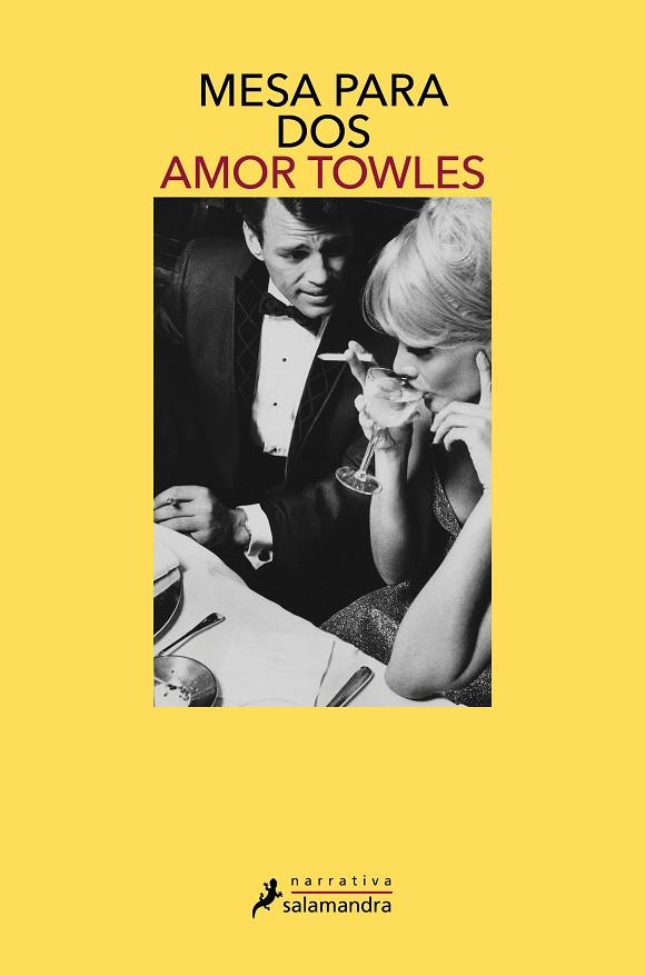 MESA PARA DOS | 9788419456830 | TOWLES, AMOR | Llibreria Online de Banyoles | Comprar llibres en català i castellà online