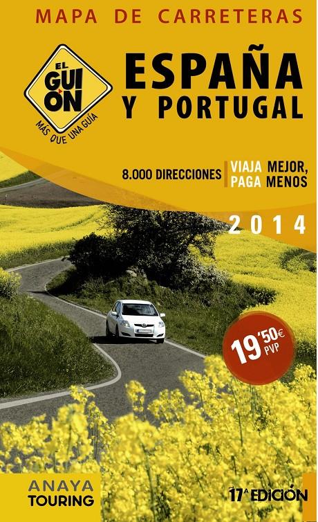 MAPA DE CARRETERAS DE ESPAÑA Y PORTUGAL (1:340.000) | 9788499354897 | AA. VV. | Llibreria Online de Banyoles | Comprar llibres en català i castellà online