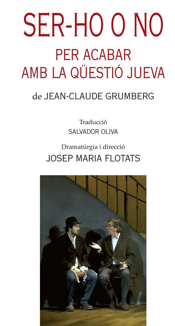 SER-HO O NO. PER ACABAR AMB LA QUESTIO JUEVA | 9788499756844 | GRUMBERG, JEAN-CLAUDE | Llibreria Online de Banyoles | Comprar llibres en català i castellà online