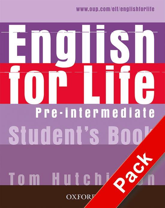 ENGLISH FOR LIFE PRE-INTERMEDIATE  STUDENT'S BOOK + MULTIROM | 9780194307598 | AA.VV. | Llibreria Online de Banyoles | Comprar llibres en català i castellà online