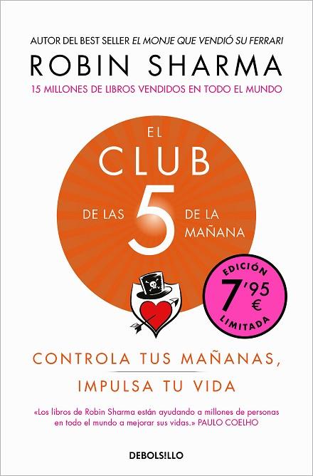 CLUB DE LAS 5 DE LA MAÑANA, EL | 9788466373791 | SHARMA, ROBIN | Llibreria L'Altell - Llibreria Online de Banyoles | Comprar llibres en català i castellà online - Llibreria de Girona