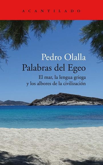 PALABRAS DEL EGEO | 9788418370847 | OLALLA GONZÁLEZ, PEDRO | Llibreria Online de Banyoles | Comprar llibres en català i castellà online