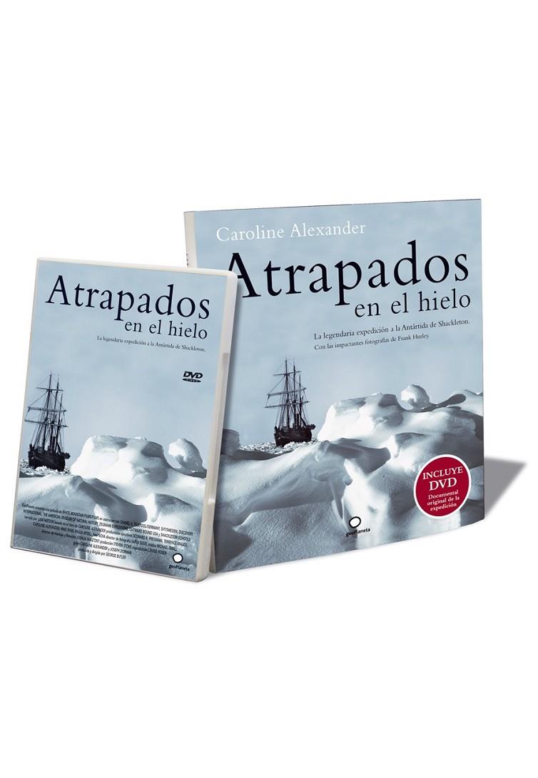 ATRAPADOS EN EL HIELO + DVD | 9788408084037 | ALEXANDER, CAROLINE | Llibreria L'Altell - Llibreria Online de Banyoles | Comprar llibres en català i castellà online - Llibreria de Girona