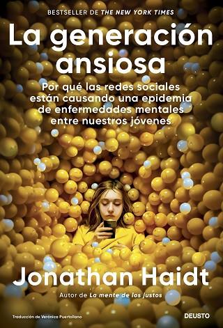 LA GENERACIÓN ANSIOSA | 9788423437290 | HAIDT, JONATHAN | Llibreria L'Altell - Llibreria Online de Banyoles | Comprar llibres en català i castellà online - Llibreria de Girona