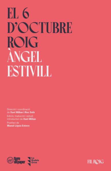 6 D'OCTUBRE ROIG, EL | 9788418705892 | ESTIVILL, ANGEL | Llibreria Online de Banyoles | Comprar llibres en català i castellà online