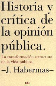 HISTORIA Y CRITICA DE LA OPINION PUBLICA | 9788425220159 | HABERMAS, JURGEN | Llibreria L'Altell - Llibreria Online de Banyoles | Comprar llibres en català i castellà online - Llibreria de Girona