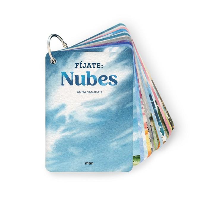 FÍJATE: NUBES | 9788417165833 | SANJUAN LLORENS, ANNA | Llibreria L'Altell - Llibreria Online de Banyoles | Comprar llibres en català i castellà online - Llibreria de Girona