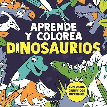 APRENDE Y COLOREA: DINOSAURIOS | 9788427245457 | AAVV | Llibreria Online de Banyoles | Comprar llibres en català i castellà online