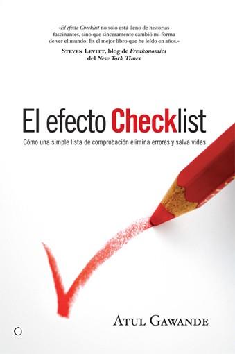 EL EFECTO CHECKLIST | 9788495348562 | GAWANDE, ATUL | Llibreria L'Altell - Llibreria Online de Banyoles | Comprar llibres en català i castellà online - Llibreria de Girona