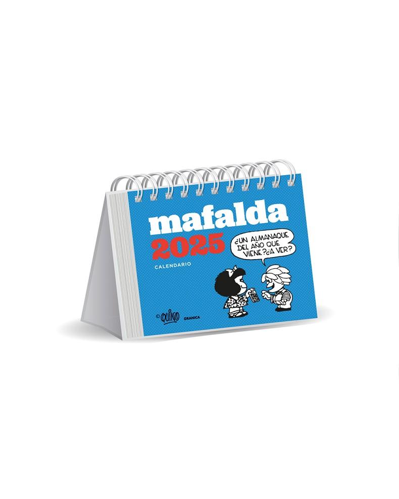 CALENDARI 2025 MAFALDA. ESCRIPTORI TURQUESA | 9786316544384 | QUINO | Llibreria Online de Banyoles | Comprar llibres en català i castellà online