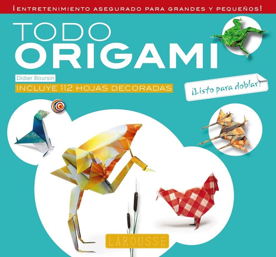 TODO ORIGAMI | 9788416124794 | BOURSIN, DIDIER | Llibreria L'Altell - Llibreria Online de Banyoles | Comprar llibres en català i castellà online - Llibreria de Girona