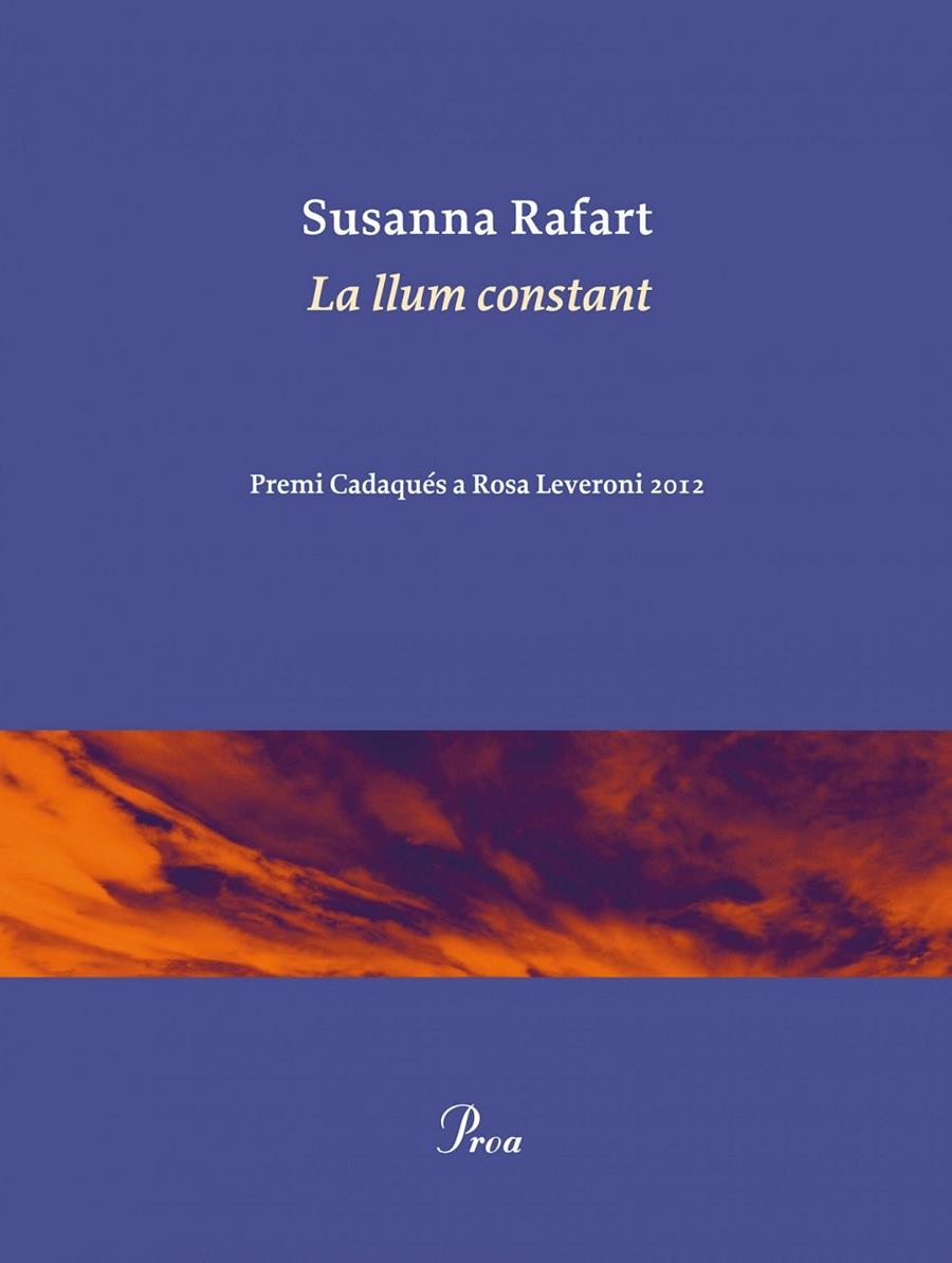 LLUM CONSTANT, LA | 9788475883755 | RAFART, SUSANNA | Llibreria Online de Banyoles | Comprar llibres en català i castellà online