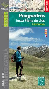 PUIGPEDROS TOSSA PLANA DE LLES 1:25.000 -ALPINA | 9788480907361 | Llibreria Online de Banyoles | Comprar llibres en català i castellà online