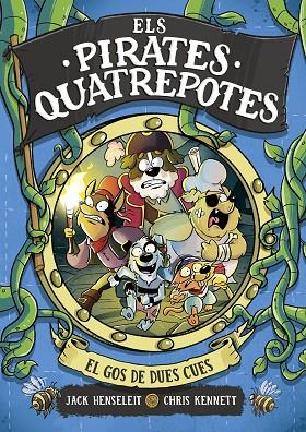 ELS PIRATES QUATREPOTES 2 - EL GOS DE DUES CUES | 9788419378972 | HENSELEIT, JACK | Llibreria Online de Banyoles | Comprar llibres en català i castellà online