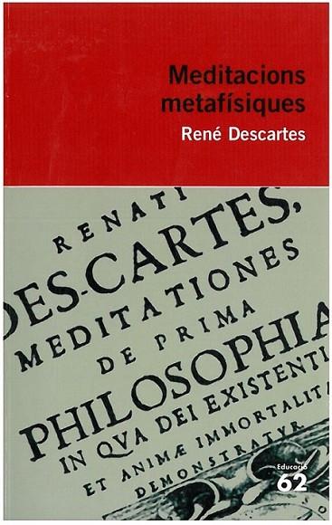 MEDITACIONS METAFÍSIQUES | 9788415192312 | DESCARTES, RENÉ | Llibreria Online de Banyoles | Comprar llibres en català i castellà online