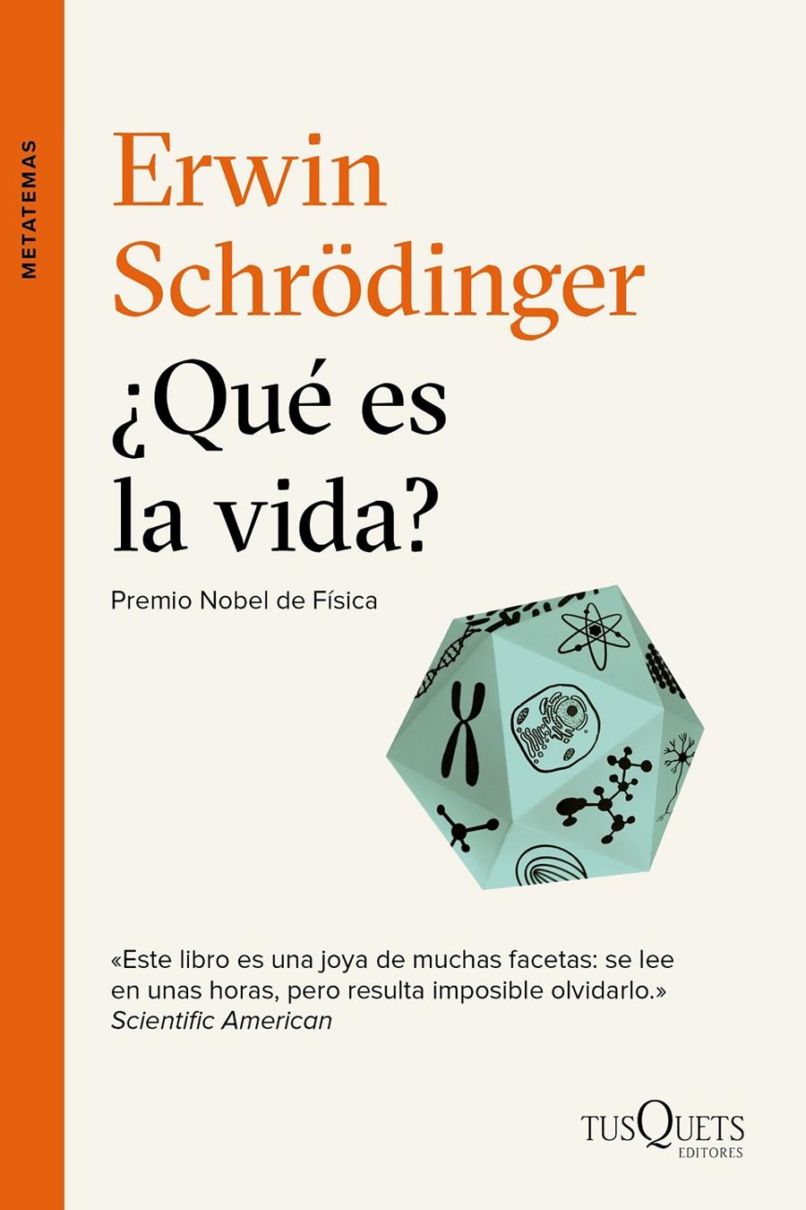 ¿QUÉ ES LA VIDA? | 9788490661680 | SCHRÖDINGER, ERWIN | Llibreria Online de Banyoles | Comprar llibres en català i castellà online