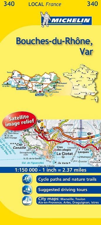 MAPA LOCAL BOUCHES-DU-RHÔNE, VAR | 9782067133945 | VARIOS AUTORES | Llibreria Online de Banyoles | Comprar llibres en català i castellà online