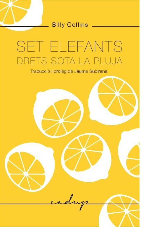 SET ELEFANTS DRETS SOTA LA PLUJA | 9788494943218 | COLLINS, BILLY | Llibreria L'Altell - Llibreria Online de Banyoles | Comprar llibres en català i castellà online - Llibreria de Girona