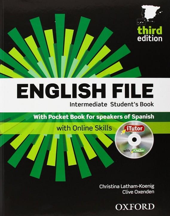 ENGLISH FILE INTERMEDIATE | 9780194519915 | VARIOS AUTORES | Llibreria L'Altell - Llibreria Online de Banyoles | Comprar llibres en català i castellà online - Llibreria de Girona