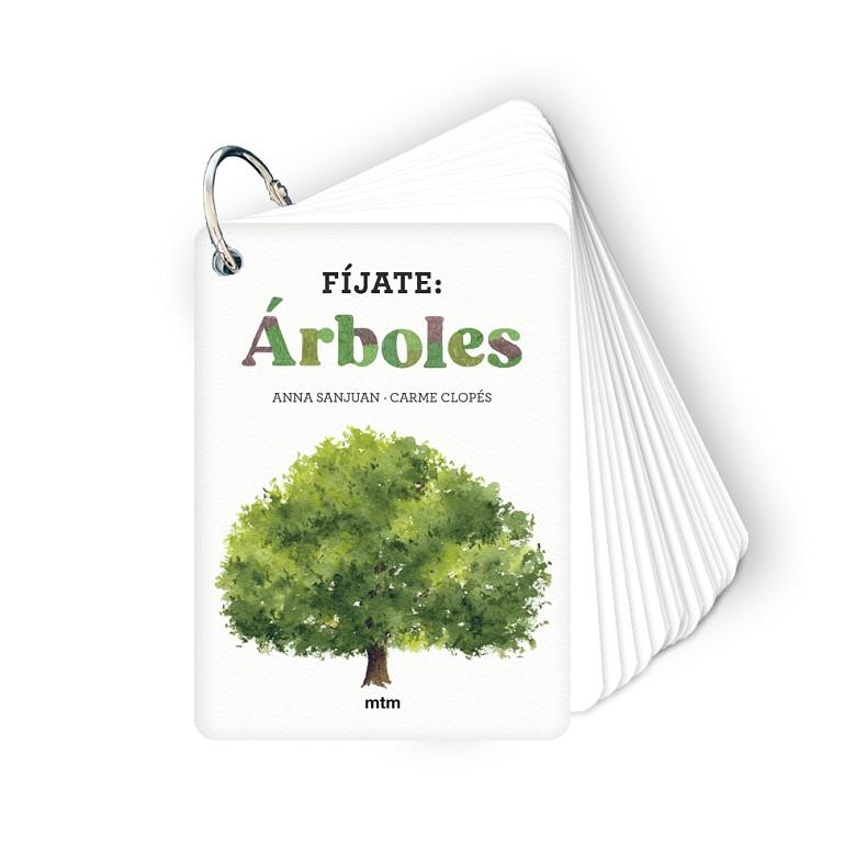 FÍJATE: ÁRBOLES | 9788417165888 | SANJUAN LLORENS, ANNA/CLOPÉS, CARME | Llibreria L'Altell - Llibreria Online de Banyoles | Comprar llibres en català i castellà online - Llibreria de Girona