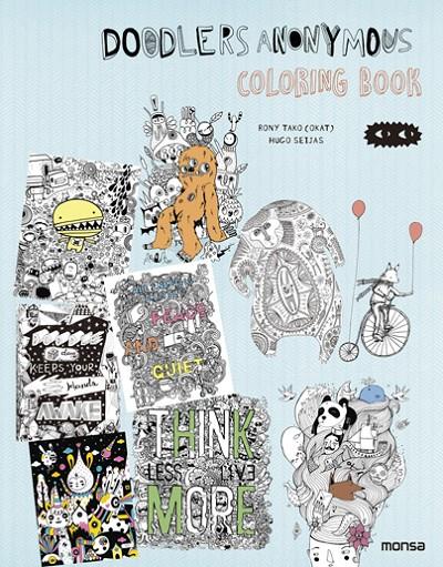 DOODLERS ANONYMOUS. COLORING BOOK | 9788416500208 | DOODLERS ANONYMOUS | Llibreria Online de Banyoles | Comprar llibres en català i castellà online