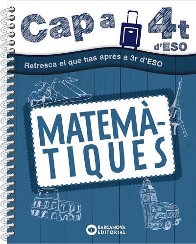 CAP A 4T D' ESO. MATEMÀTIQUES | 9788448953706 | GIL, LOURDES/MARÍN, MANEL | Llibreria Online de Banyoles | Comprar llibres en català i castellà online