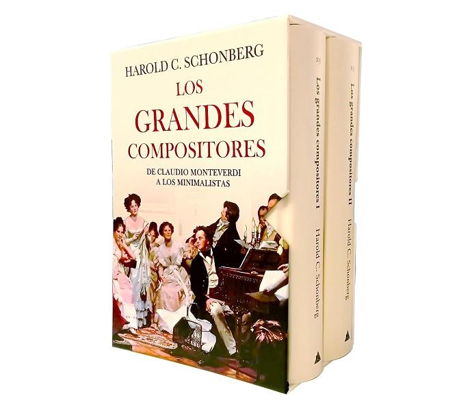 LOS GRANDES COMPOSITORES, ESTUCHE CON DOS VÓLUMENES | 9788419703682 | SCHONBERG, HAROLD C. | Llibreria Online de Banyoles | Comprar llibres en català i castellà online