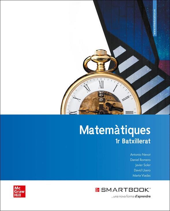 MATEMATIQUES CT 1 BACH CAT. | 9788448616113 | NEVOT LUNA, ANT | Llibreria Online de Banyoles | Comprar llibres en català i castellà online