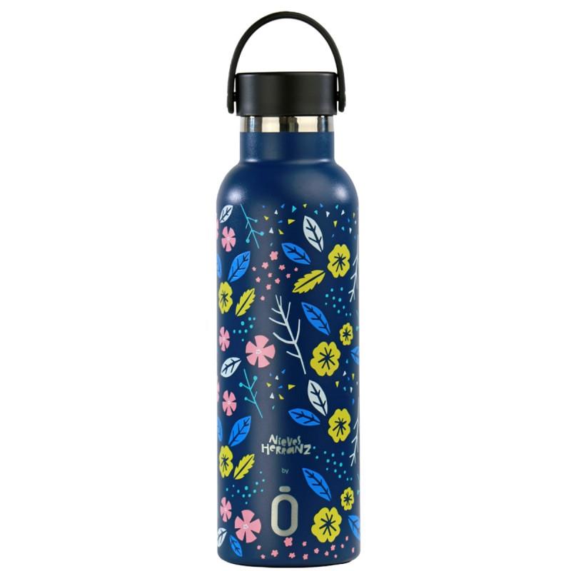 AMPOLLA TERMO RUNBOTT 600ML FLORAL | 8435291891488 | Llibreria Online de Banyoles | Comprar llibres en català i castellà online