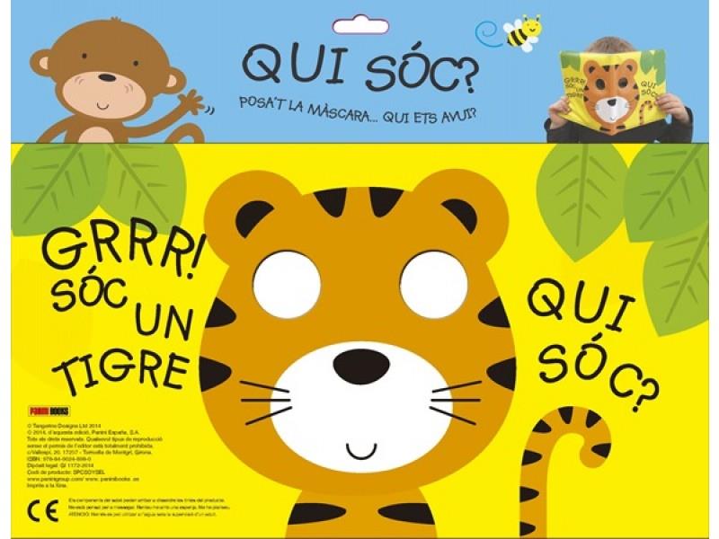 GRRR! SOC UN TIGRE. SÓC UN MICO, UH, UH, UH! AH, AH, AH! | 9788490248980 | PANINI | Llibreria L'Altell - Llibreria Online de Banyoles | Comprar llibres en català i castellà online - Llibreria de Girona