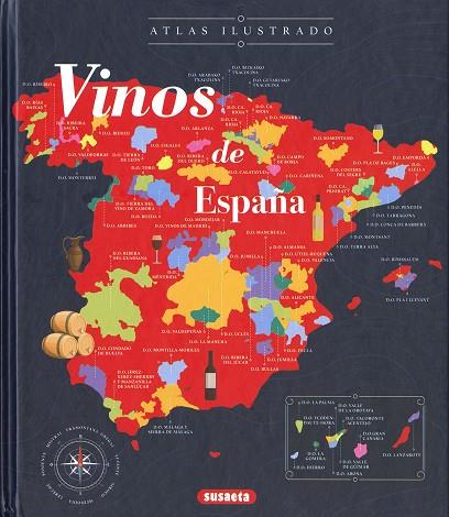VINOS DE ESPAÑA | 9788467786132 | SUSAETA, EQUIPO | Llibreria L'Altell - Llibreria Online de Banyoles | Comprar llibres en català i castellà online - Llibreria de Girona