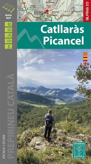 MAPA CATLLARÀS PICANCEL 1:25.000 | 9788480908597 | ALPINA | Llibreria L'Altell - Llibreria Online de Banyoles | Comprar llibres en català i castellà online - Llibreria de Girona