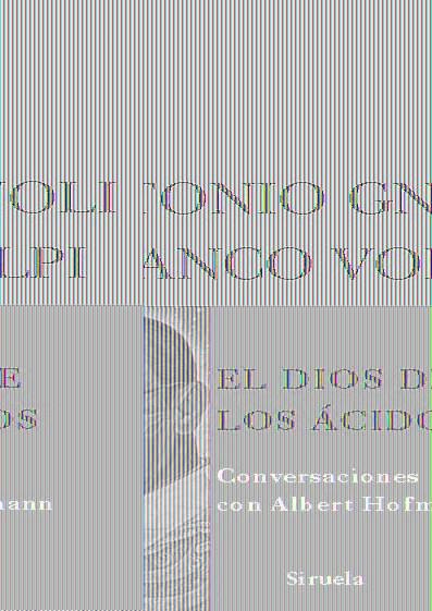 DIOS DE LOS ACIDOS,  EL | 9788498411539 | VOLPI, FRANCO / GNOLI, ANTONIO | Llibreria L'Altell - Llibreria Online de Banyoles | Comprar llibres en català i castellà online - Llibreria de Girona