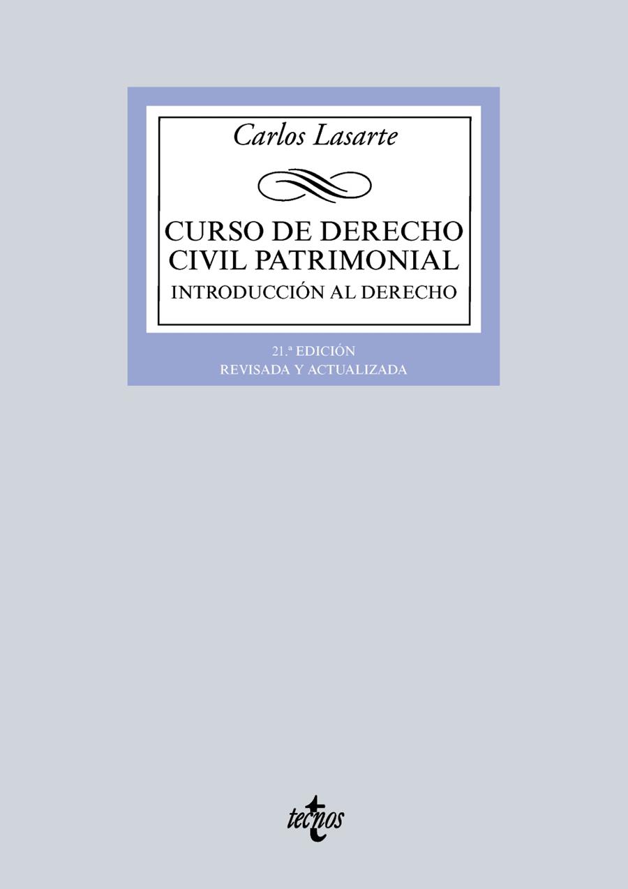 CURSO DE DERECHO CIVIL PATRIMONIAL | 9788430965823 | LASARTE, CARLOS | Llibreria Online de Banyoles | Comprar llibres en català i castellà online