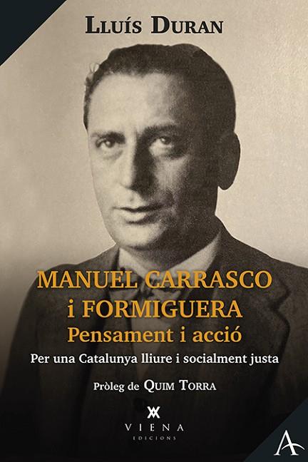 MANUEL CARRASCO I FORMIGUERA | 9788418908811 | DURAN SOLÀ, LLUÍS | Llibreria Online de Banyoles | Comprar llibres en català i castellà online