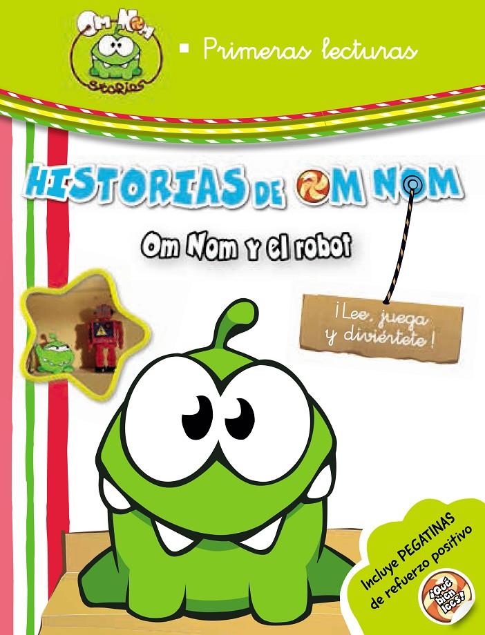 CUT THE ROPE. HISTORIAS DE OM NOM. OM NOM Y EL ROBOT | 9788437200620 | ZEPTOLAB UK LIMITED | Llibreria Online de Banyoles | Comprar llibres en català i castellà online