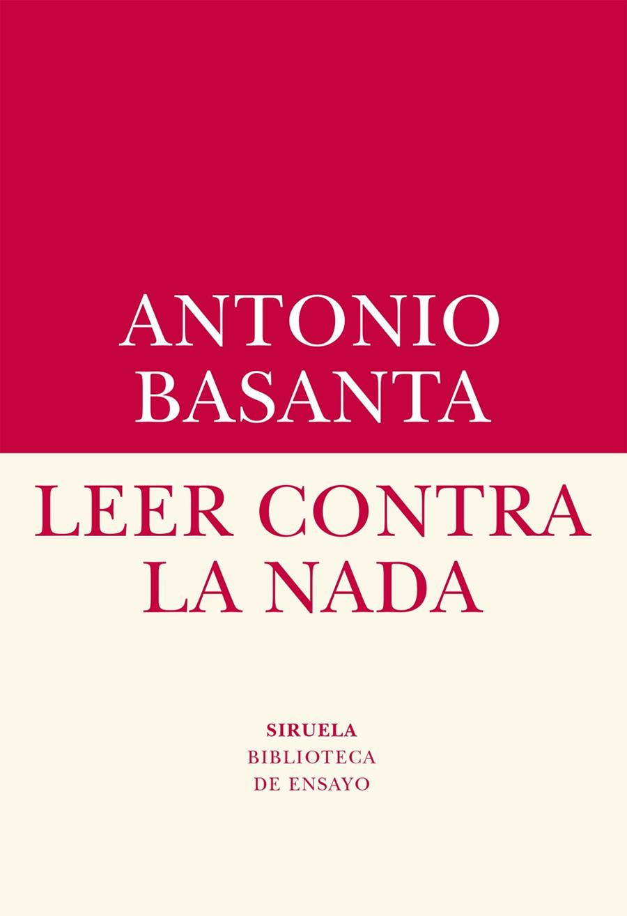 LEER CONTRA LA NADA | 9788417151409 | BASANTA, ANTONIO | Llibreria Online de Banyoles | Comprar llibres en català i castellà online