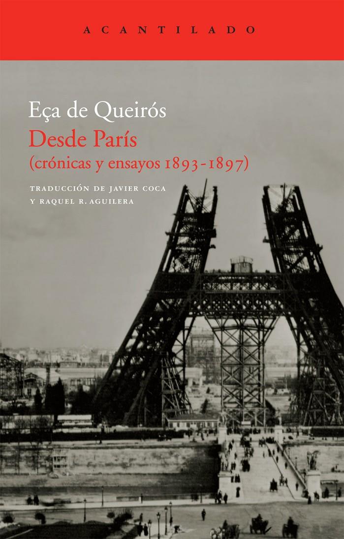 DESDE PARÍS (CRONICAS Y ENSAYOS 1893-1897) | 9788492649730 | QUEIRÓS, EÇA DE | Llibreria L'Altell - Llibreria Online de Banyoles | Comprar llibres en català i castellà online - Llibreria de Girona