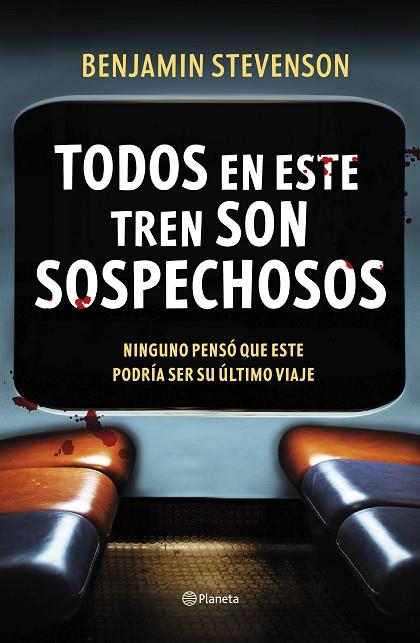 TODOS EN ESTE TREN SON SOSPECHOSOS | 9788408292494 | STEVENSON, BENJAMIN | Llibreria Online de Banyoles | Comprar llibres en català i castellà online