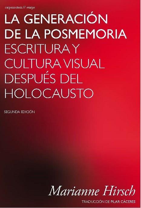 LA GENERACIÓN DE LA POSMEMORIA | 9788412426625 | HIRSCH, MARIANNE | Llibreria Online de Banyoles | Comprar llibres en català i castellà online