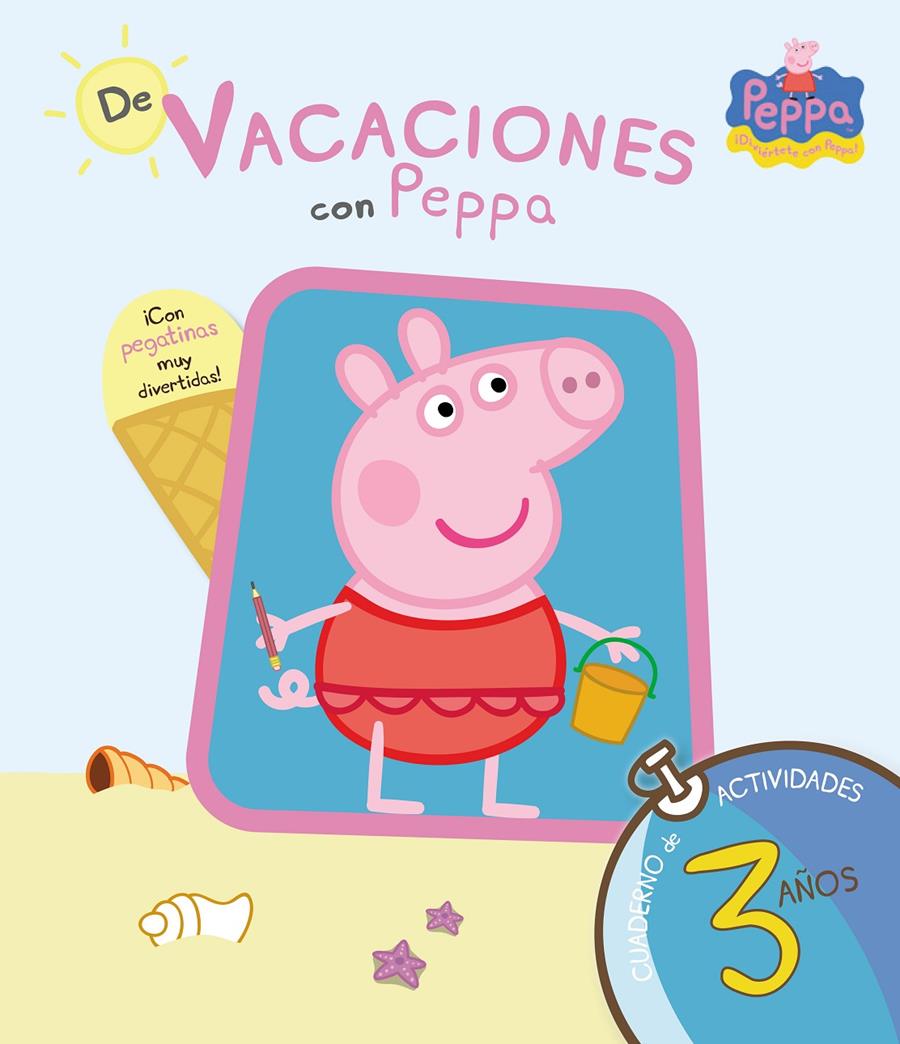 PEPPA PIG. DE VACACIONES CON PEPPA (CUADERNO DE VACACIONES 3 AÑOS) | 9788437281193 | EQUIPO PSICOPEDAGÓGICO SANTILLANA EDICIONES GENERALES/ALTEA | Llibreria Online de Banyoles | Comprar llibres en català i castellà online